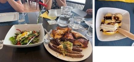 01 Open eettafel vlees toetje