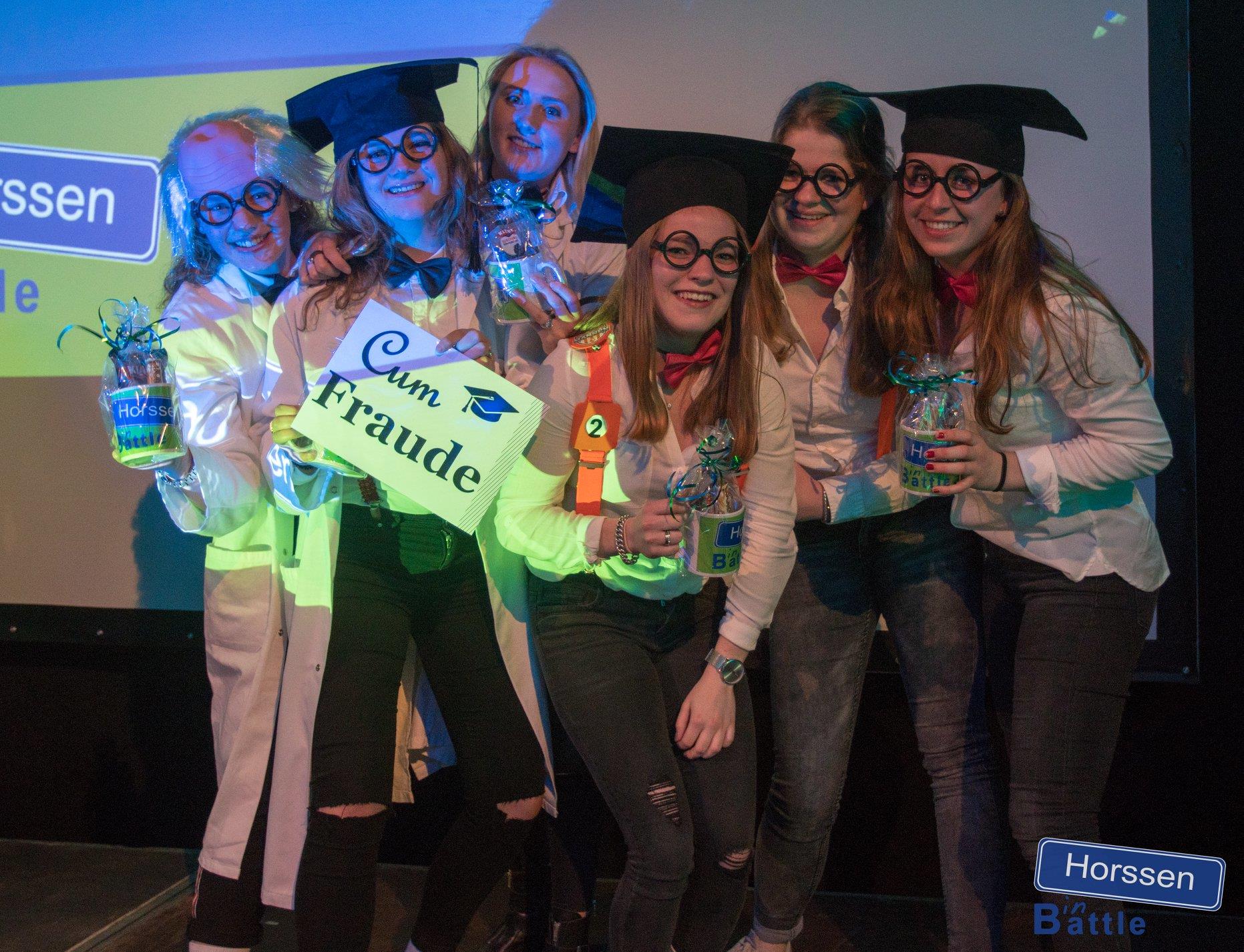 Winnaar originaliteitsprijs Horssen in Battle 2018