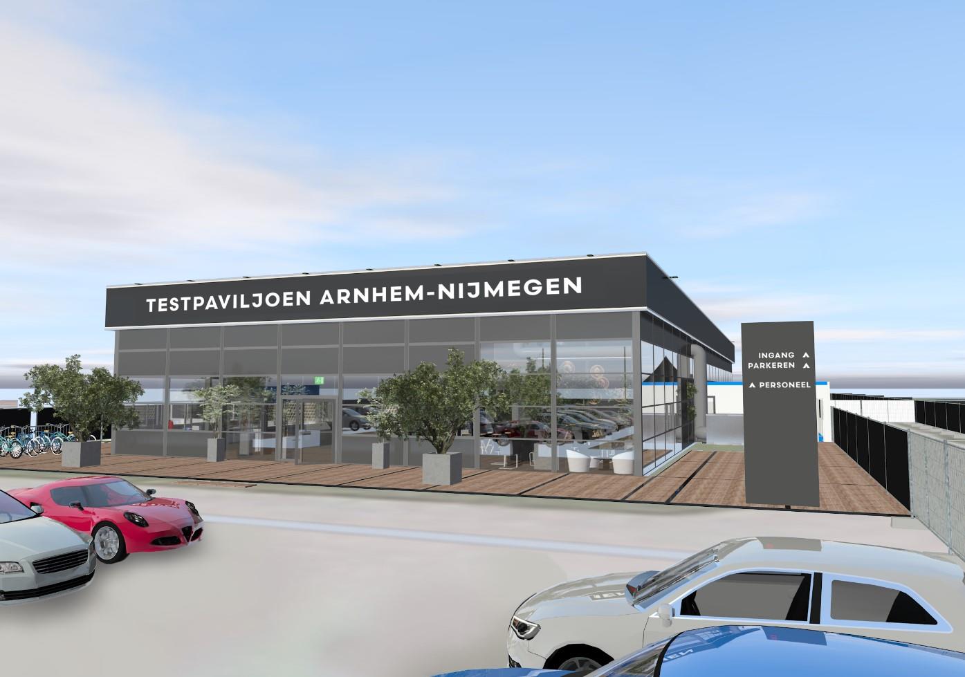 Corona testpaviljoen