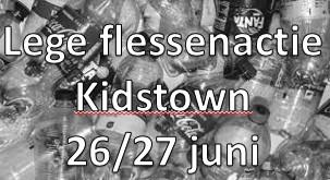 Kidstown flessenactie