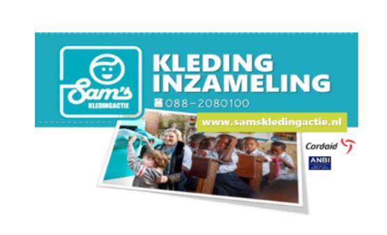 Sams kledingactie