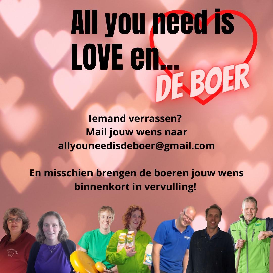 allyouneedisLove en de boer
