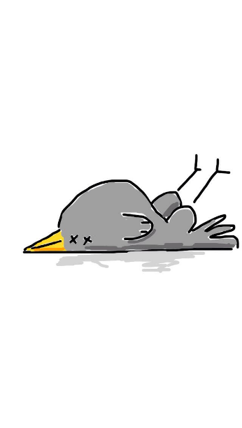 dood vogeltje