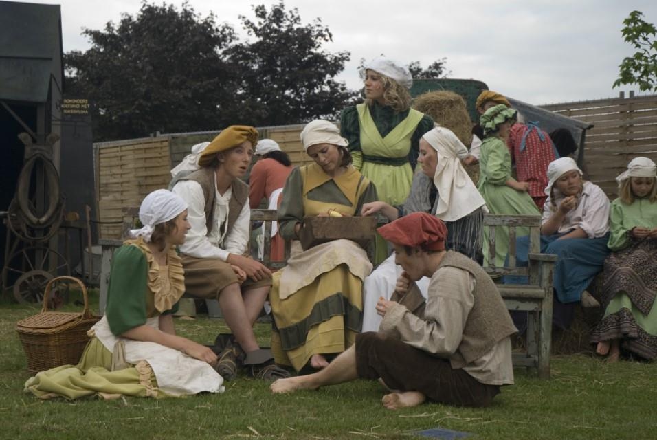 Scene uit De Spaanse Brabander