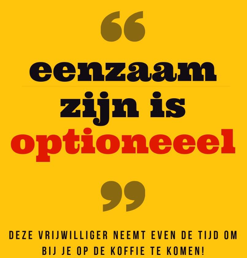 Eenzaam zijn is optioneeel